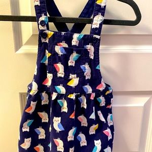 Carters Corduroy Owl Dress